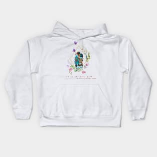 Lion and lamb Kids Hoodie